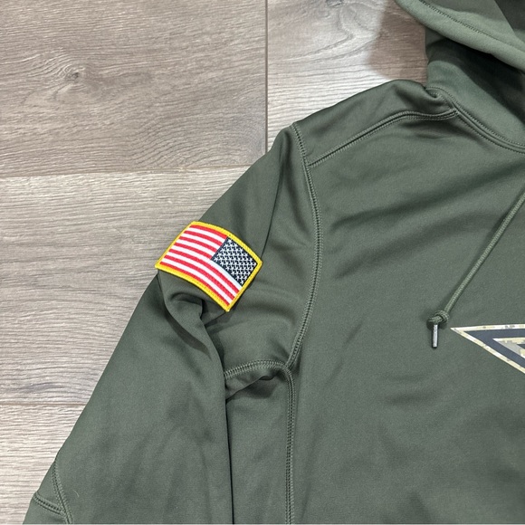 Nike Therma Fit NFL Dallas Cowboys Salute To Service Hoodie Size Men's Medium M - Picture 6 of 9